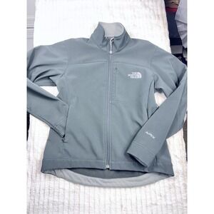 The North Face‎ Full Zip Jacket Black Apex Bionic Women's Pockets Small EUC